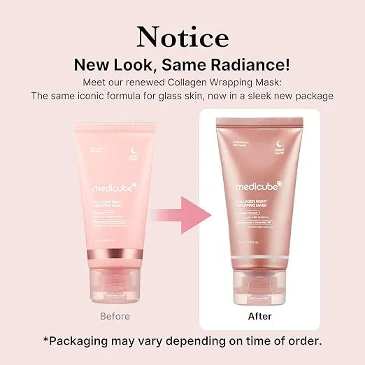SS Medicube Collagen Overnight Wrapping Peel Off Facial Mask