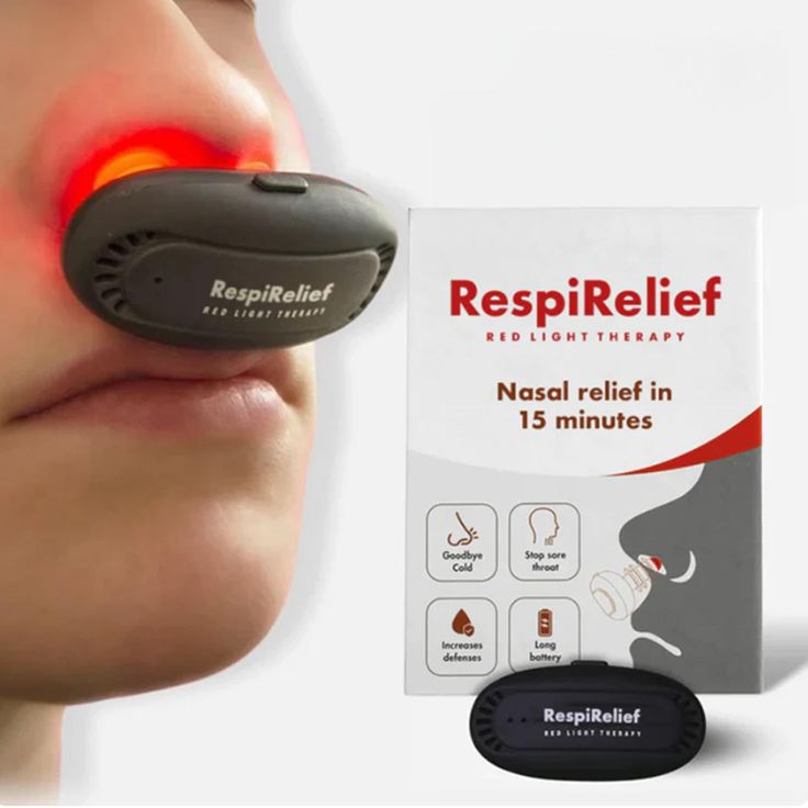 Red Light Nose Therapy Device