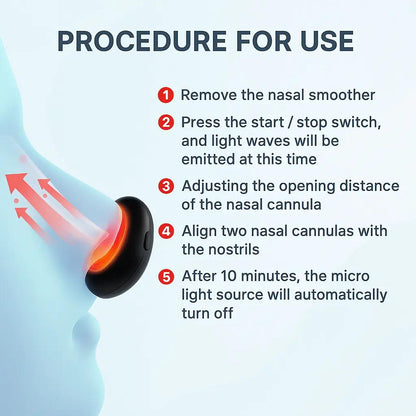 Red Light Nose Therapy Device